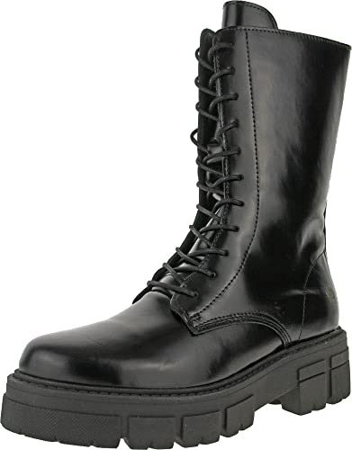 Apple of Eden adult Schnürboots schwarz Gr. 38