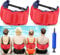 2 Stück Schwimmgürtel, Aufblasbarer Schwimm Trainingsgürtel Verstellbar Schwimmhilfe für Kinder und Erwachsene, Wassersport Schwimmtraining Hilfsschwimmen
