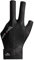 Tokaneit Pool Billard Handschuhe,rutschfeste Poolhandschuhe,Verstellbare Poolhandschuhe,Atmungsaktive Pool Handschuhe Schwarzgrau