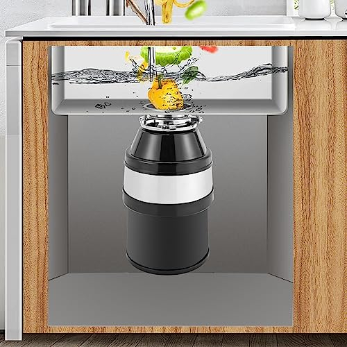 LOYEMAADE 1,4 l trituratore professionale per rifiuti alimentari e lavelli da cucina