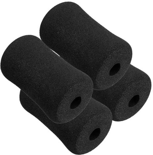 BESPORTBLE Schaumstoff-Fußpolster Rollen-Set 4 Stück Pufferrohr-Abdeckung Ersatz Für Total Trainer Und Andere Heimtrainer-Trainingsgeräte