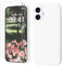 GOODVISH 3 IN 1 for iPhone 16 Case 6.1 inch, Upgraded Camera Protection, 2X HD Screen Protector, Liquid Silicone Anti-Scratch Shockproof Gel Rubber Anti-Fingerprint Phone Case Cover, White