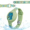 AXFEE AirTag Armband Kinder Wasserdicht, Versteckt Halter für Air Tag, Silikon AirTag, Hülle Kleinkind Anti-Verloren GPS Tracking, AirTag Schutzhülle Anti-Lost, AirTags Band für Kinder(Grün)