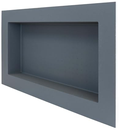 PROTEKTOR Wandnische Dusche 30 x 60cm, Befliesbare Bad Duschablage, wasserdicht, platzsparende Ablagemöglichkeit