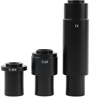 Zoomobjektiv, Varifokalobjektiv, 0,35X 0,5X 1X Industrie Mono Objektiv Zoom C-mount Adapter Objektiv for 10A 0,7X ~ 4,5X Industrie Mikroskop Objektiv Kamera Okular Objektiv für IndustrievideosIndustri