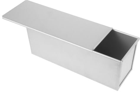 CONGARTENO Molde Para Hornear Pan De Sándwich Molde Para Pan Con Tapa Antiadherente