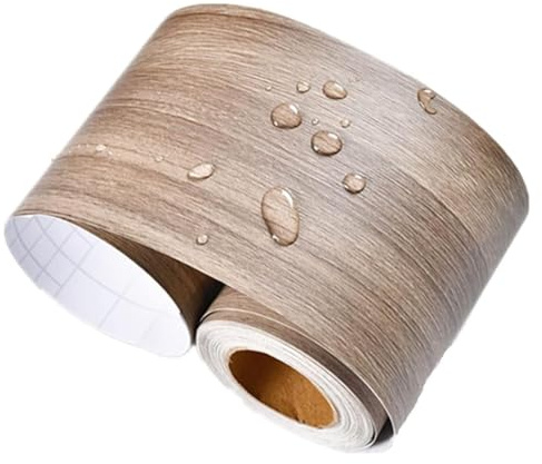 Holzoptik Klebeband, Realistische Holzmaserung Reparatur, Selbstklebeband, Selbstklebende Holzdekorationen, Türen Bordüre, Wände Tapeten (5m) - DECORIM