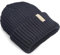 Merino Beanie Herren & Damen – 100% Mulesing-freie Merinowolle – Made in Finland – One Size, Schwarze – Warme Wintermütze Herren – Strickmütze für Damen - Herren Mütze Winter- Wollmütze Herren Merino