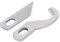 Lot de 2 surjeteuses supérieures inférieures pour Singer 14N654 en acier inoxydable de haute qualité pour machines à coudre domestiques multifonctionnelles