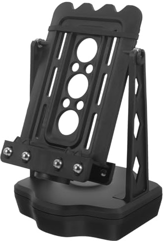 Toyvian Schwarz Automatischer Uhrenbeweger, Tragbar, für Mechanische Uhren | Uhrendreher Automatikuhren, Kompakt für Zuhause und Reisen, Leiser Betrieb, Kunststoff und Metall