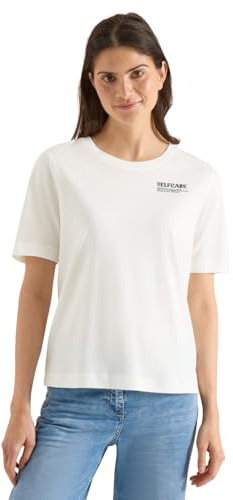 Damen T-Shirt mit Rundhals und Backprint