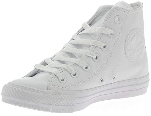 Converse Unisex CTAS Mono Leather Sneaker Weiß 45