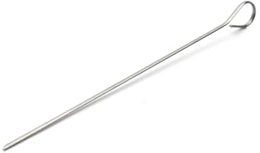 De Buyer - Lot de 10 Brochettes L. 25Cm - L 25cm (Lot de 10) - 3401.25, Beige