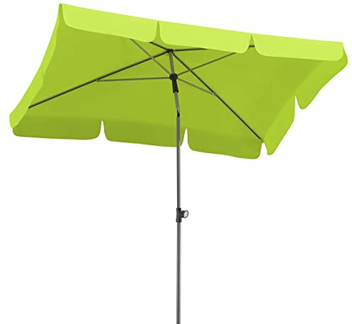 Schneider Parasol Locarno, pomme verte, env. 180 x 120 cm, en 4 parties, rectangulaire