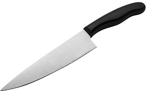 Nirosta Kochmesser mit ergonomischem Griff und rostfreier Edelstahlklinge, 175 mm – Ideal für Fleisch, Fisch und mehr, 3 Jahre Herstellergarantie