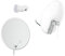 Opticum QA80 Sat Antenne Stahl mit Single LNB