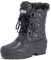 Polar Donna Short La Neve Inverno Tattico Montagna Impermeabile Escursionista Metà Polpaccio A Passeggio Stivali - Nero Pelle - UK3/EU36 - YC0368