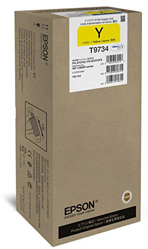 Epson C13T973400 Suitable for WFC869R Ink Yellow XL 192 ml 22,000 Pages