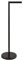 Spirella Toilettenpapierhalter Stehend BxHxT: 24x66x19cm cm freistehender Papierrollenhalter in Edelstahl-Optik Edler Rollenhalter für WC-Rollen als Ersatzrollenhalter, Schwarz, Black