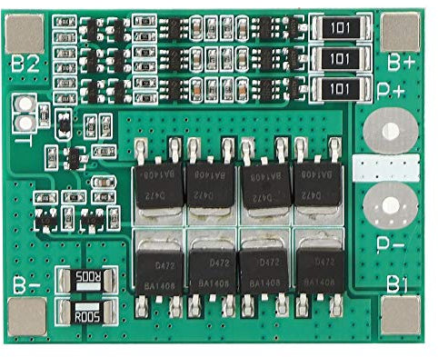 BigKing Lithium Battery Protection Board, Multi-Protection, BMS PCB with Balance Charging, Thick Aluminum Fins, 3S 12V 40A