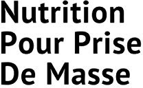 Nutrition pour prise de masse: 100pages 6x9