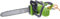 Draper 2200W Electric Chainsaw 230V | 10m Power Cable | 400mm/16 Oregon Bar® | Quick-Change Chain | Automatic Chain Lubrification | Pruning Gardening Tool | Powerful Tree Cutter | 70280