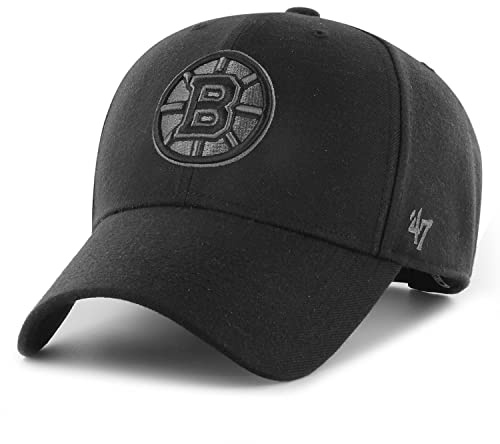 '47 NHL Boston Bruins Cap Basecap Baseballcap MVP schwarz Kappe