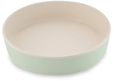 Beco Gamelle pour Chat - Gamelle en Bambou Résistant - Vert Menthe - Diamètre 13,5 cm