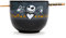 Disney The Nightmare Before Christmas Scary Jack Ceramic Dinnerware Set | Includes 20-Ounce Ramen Noodle Bowl and Wooden Chopsticks