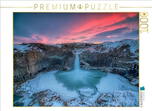 Puzzle · Aldeyjarfoss | Wunderschöner, abgelegener Wasserfall im Norden Islands · 1000 Teile · Lege-Größe 64 × 48 cm · CALVENDO Puzzle