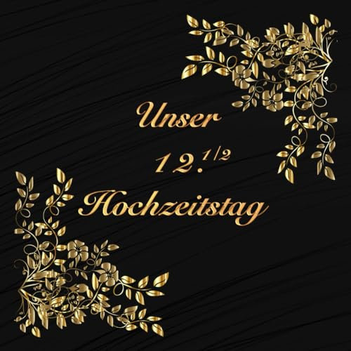 Unser 12. ½ Hochzeitstag Petersilienhochzeit Fotoalbum & Gästebuch Petersilien Hochzeit Hochzeitstagebuch Hochzeitsalbum Geschenkidee Erinnerungsbuch ... Bullet Journal Notizbuch Fotos