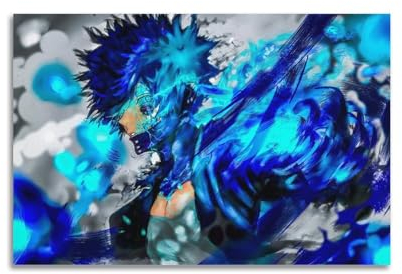 DATOZA My Hero Academia Dabi Cool Art Anime Poster Dekorative Malerei Leinwand Wandkunst Wohnzimmer Poster Schlafzimmer Malerei,Wandkunst Bilddruck Moderne Familienzimmer Dekor 12x18inch(30x45cm)