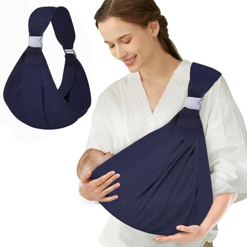 GmwyCzV Tragetuch Baby Neugeboren, Verstellbare Koala Tragetuchs, Multifunktionale Atmungsaktive Baby Tragetuchs, Babyträger für 0 Bis 48 Monaten, Babytragetuch für Babytrage Kleinkinder Bis 20kg