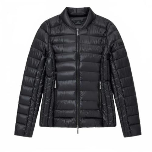 Armani Exchange Damen Padded Side Logo Patch Adjustable Collar Jacket (1er Pack)