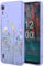 HTXWXJC Phone Case for Nokia c12 Case, nokia c12 plus Case Shockproof Flexible Bumper TPU Soft Case Flower Pattern Phone Cover for Nokia C12 Purple Flower
