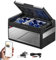 BougeRV Rocky2 39L Auto Kühlbox 12V 230V mit 5,7cc Kompressor Kühlbox Dual Zone mit Gefrierfach APP-Steuerung Abnehmbare Trennwand, Auto Kühlschrank 12/24V Camping Reisen Boot Angeln Kühlt bis -20 °C