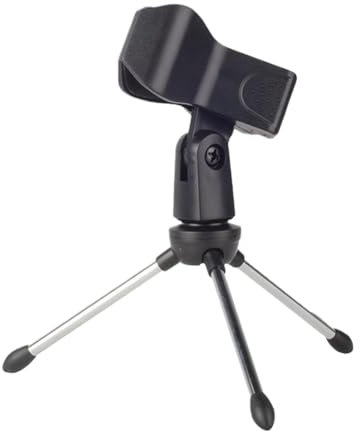 Kopftöniges Mikrofon -Mikrofon -Mikrofon -Mikrofon -Mikrofon -Unterstützung Für Das Singen | Laptop -Tabelle Mikrofonunterstützung Mit Stativbasis Für Karaoke -Song