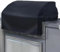 Cubiertas de parrilla integradas para exteriores, cubierta impermeable para barbacoa, protección para todo tipo de clima, accesorio de barbacoa resistente al viento para camping y picnic