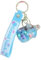 JTDZ Porte-clés créatif en forme de bouteille de lait liquide - Belle fleur de rêve bleue - Porte-clés pour sac à dos - Pendentif pour femme et fille, bleu, taille unique