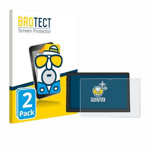 BROTECT Schutzfolie für Whitedeer A10PRO | 2 Stück Entspiegelnder Displayschutz Made in Germany Matte Displayschutz-Folie Anti-Reflex Anti-Fingerprint Einfache Montage