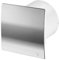 Chrome 160mm Turbo Bathroom Extrator Fan With Timer IPX4 Wall Ceiling Fan Fast Flow Energy Effecient