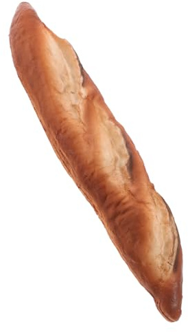 Baguette de Pain Réaliste en PU, Modèle de Pâtisserie Décoratif | Apparence Fidèle, Finition Soignée, Usage Polyvalent, pour Cafés, Vitrine et Accessoires de Jeu