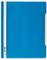 Durable Schnellhefter mit transparentem Deckel, überbreit, 50 Stück, blau, 257006