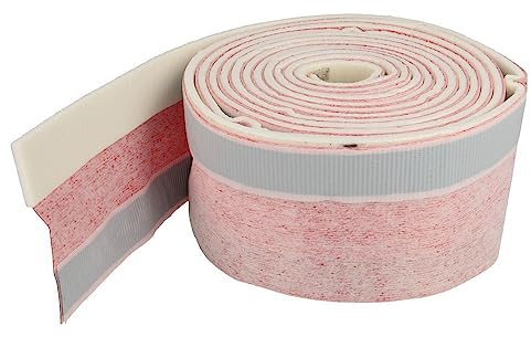 Haas 4396 OHA-Easy-2-Protectband Schalldichtband Fugendichtband Dämmstreifen Wannendichtband Dichtband Fugenband für Badewanne