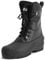 Polar Uomo Tall Maglia Copertura Nylon Anatra Impermeabile Suola Di Gomma Inverno Neve Stivales - Nero Pelle - UK10/EU44 - YC0678