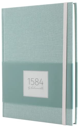 Hahnemühle 1584 Notizbuch, A5, Seegrün, 90 & 100 g/m², 100 Blatt