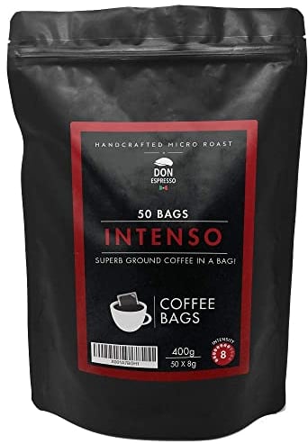 Don Espresso | Intenso | 50 Coffee Bags | Italian Taste
