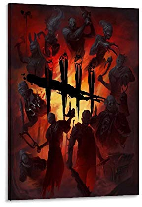 BGTS Dead by Daylight(1) Leinwand Kunst Poster und Wandkunst Bilddruck Moderne Familienzimmer Dekor Poster 08x12inch(20x30cm)