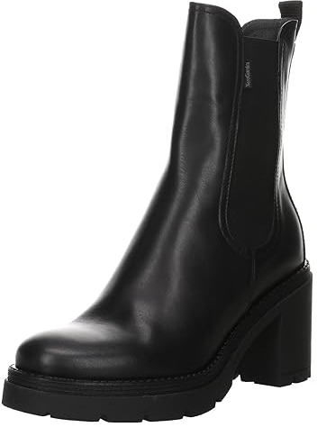 Nero Giardini I309163D Stivaletti Chelsea Donna in Pelle - Nero 36 EU