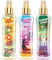 So…? Summer Escapes Damen Körpernebel Bali Breeze, Hawaiian Honey, Seychelle Sands bodyspray Gemischte Duftbündel 200ml (3er-Pack)